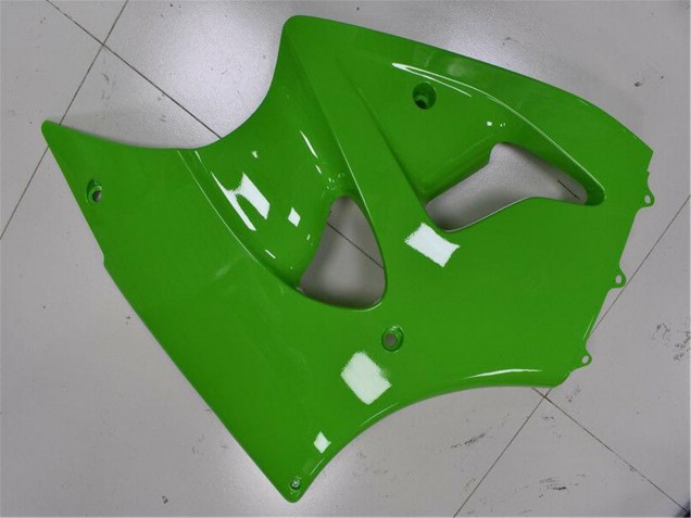 Kawasaki ZX6R Motorrad Verkleidung 2000-2002 - Grun Schwarz