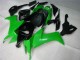 Kawasaki ZX10R Motorrad Verkleidung Kit 2008-2010 - Grun Schwarz