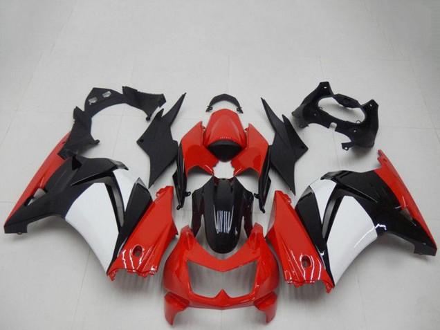 Kawasaki EX250 Motorrad Verkleidung 2008-2012 - Rot Weiss Schwarz