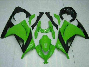 Kawasaki Ninja 300 EX300R Motorrad Verkleidung 2013-2024 - Grun Schwarz