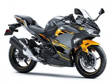 Kawasaki EX400 Motorrad Verkleidung 2018-2024 - Schwarz Grau Orange