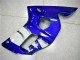 Yamaha YZF R6 Motorrad Verkleidung 1998-2002 - Blau Weiss