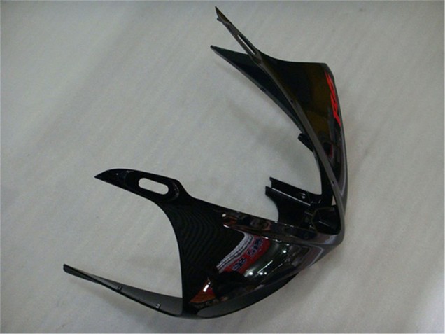 Yamaha YZF R6 Motorrad Verkleidung 2003-2004 - Glanzendes Schwarz Matt Schwarz Rot Aufkleber