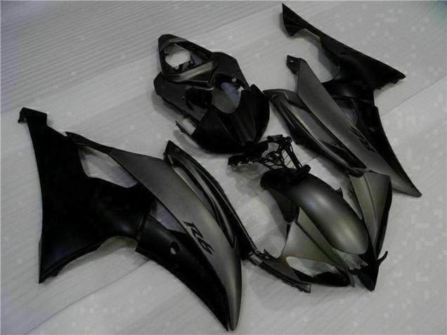 Yamaha YZF R6 Motorrad Verkleidung 2008-2016 - Matt Schwarz