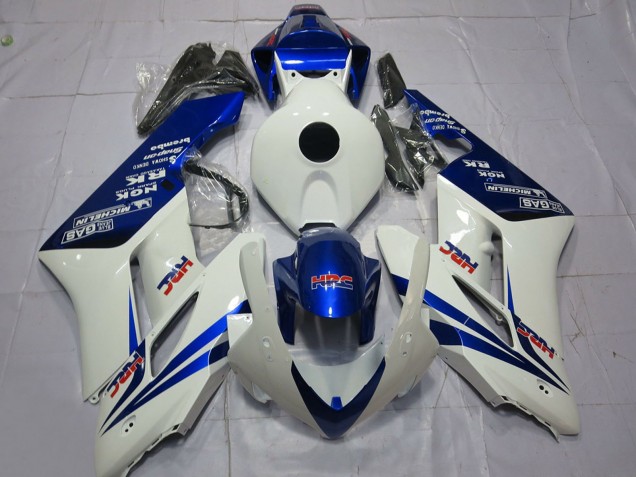 Honda CBR1000RR Motorrad Verkleidung 2004-2005 - Weiss Blau HRC