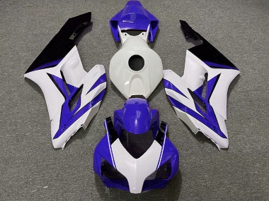 Honda CBR1000RR Motorrad Verkleidung 2004-2005 - Weiss Blau Glanzendes Schwarz