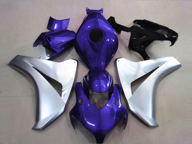 Honda CBR1000RR Motorrad Verkleidung 2008-2011 - Silber Blau
