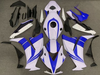 Honda CBR1000RR Motorrad Verkleidung 2012-2016 - Weiss Blau