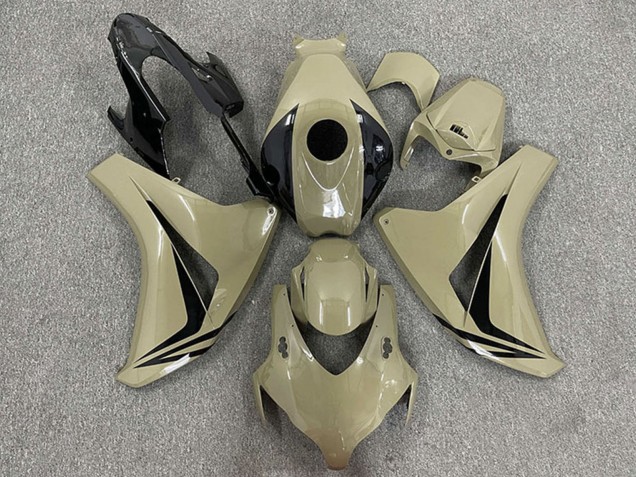 Honda CBR1000RR Motorrad Verkleidung 2008-2011 - Wustenbraun Glanzendes Schwarz OEM Stil