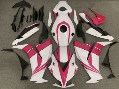 Honda CBR1000RR Motorrad Verkleidung 2012-2016 - Weiss Rosa Schwarz