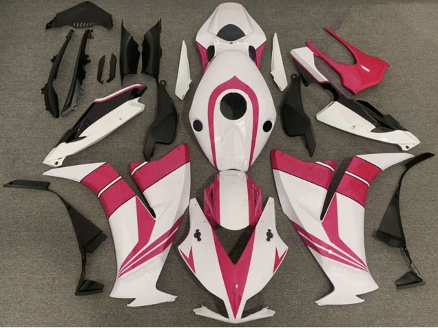 Honda CBR1000RR Motorrad Verkleidung 2012-2016 - Weiss Rosa Schwarz