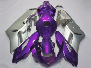 Honda CBR1000RR Motorrad Verkleidung 2004-2005 - Silber Lila