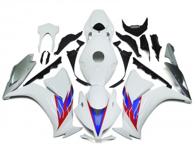 Honda CBR1000RR Motorrad Verkleidung 2012-2016 - Weiss Blau Rot Silber