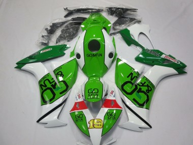 Honda CBR1000RR Motorrad Verkleidung 2012-2016 - Weiss Grun Rot Go Fun