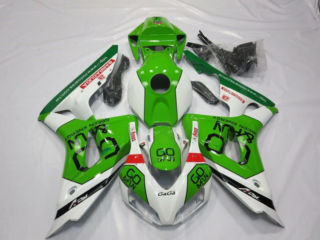 Honda CBR1000RR Motorrad Verkleidung 2006-2007 - Weiss Grun Rot Go Fun