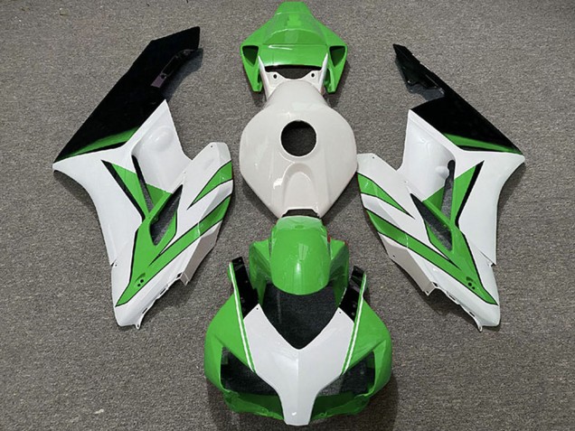 Honda CBR1000RR Motorrad Verkleidung 2004-2005 - Weiss Grun Glanzendes Schwarz