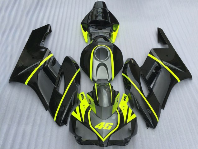 Honda CBR1000RR Motorrad Verkleidung 2004-2005 - Grau Schwarz Hohe Sichtbarkeit Gelb Motul 46