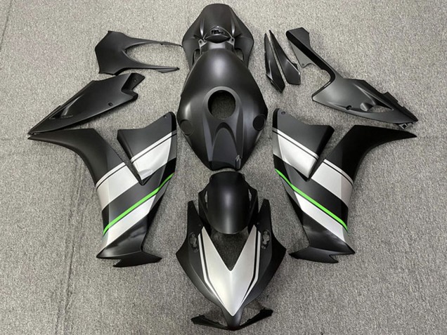Honda CBR1000RR Motorrad Verkleidung 2012-2016 - Silber Grun Matt Schwarz