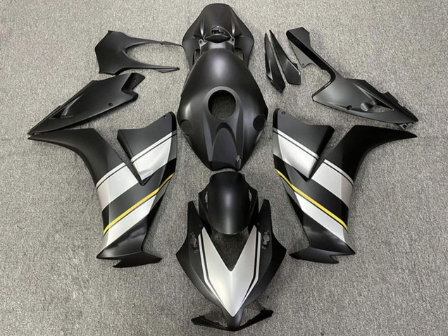 Honda CBR1000RR Motorrad Verkleidung 2012-2016 - Silber Gelb Matt Schwarz
