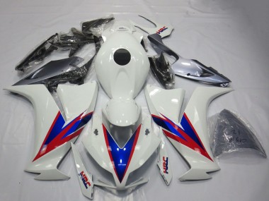 Honda CBR1000RR Motorrad Verkleidung 2012-2016 - Weiss Blau Rot HRC OEM Stil