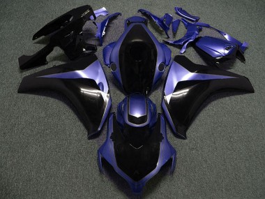 Honda CBR1000RR Motorrad Verkleidung 2008-2011 - Lila Glanzendes Schwarz Massgeschneidert