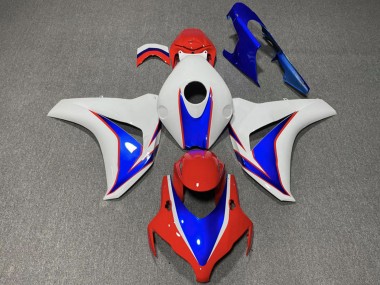 Honda CBR1000RR Motorrad Verkleidung 2008-2011 - Weiss Blau Rot