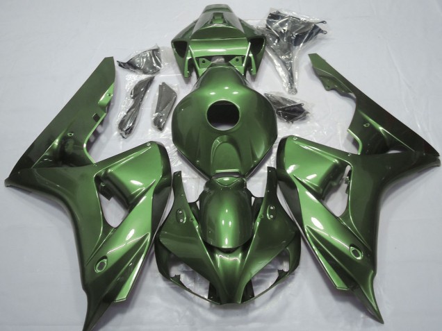 Honda CBR1000RR Motorrad Verkleidung 2006-2007 - Wald Grun