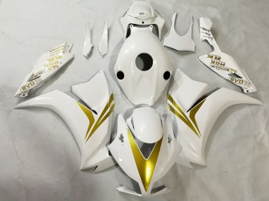 Honda CBR1000RR Motorrad Verkleidung 2012-2016 - Weiss Gold