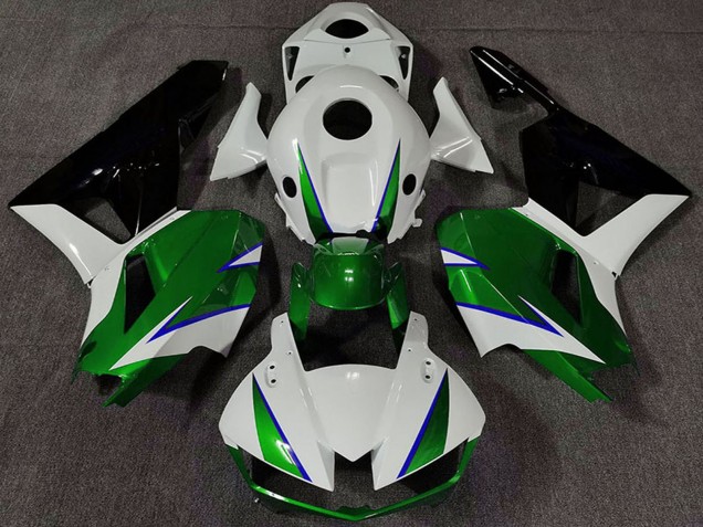Honda CBR600RR Motorrad Verkleidung 2013-2023 - Weiss Grun Blau Glanzendes Schwarz