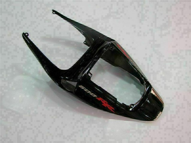 Honda CBR600RR Motorrad Verkleidung 2005-2006 - Glanzendes Schwarz Weiss