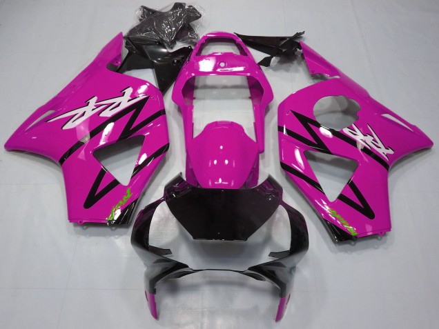Honda CBR954RR Motorrad Verkleidung Kit 2002-2003 - Rosa Glanzendes Schwarz