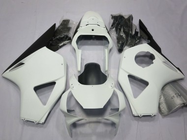 Honda CBR954RR Motorrad Verkleidung 2002-2003 - Weiss Glanzendes Schwarz