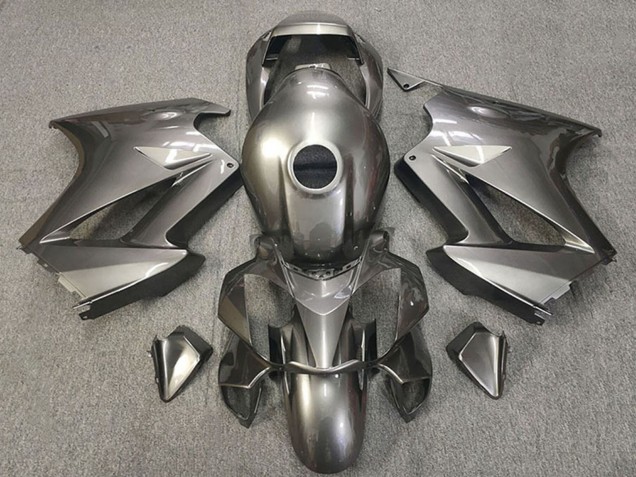 Honda VFR 800 Motorrad Verkleidung 2002-2013 - Glanzendes Grau