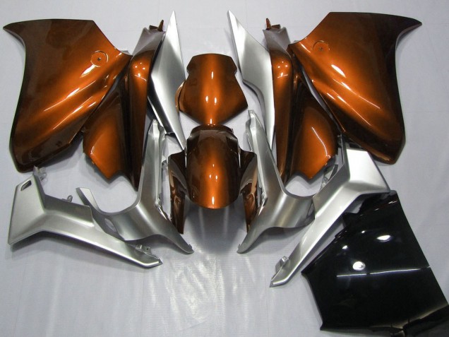 Honda VFR 1200 Motorrad Verkleidung 2010-2014 - Silber Orange