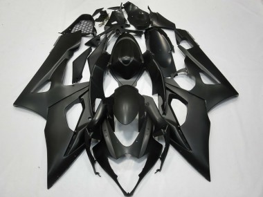 Suzuki GSXR 1000 Motorrad Verkleidung 2005-2006 - Matt Schwarz