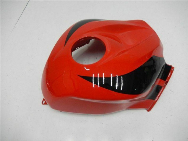Honda CBR600RR Motorrad Verkleidung 2007-2008 - Rot Matt Schwarz mit Aufkleber