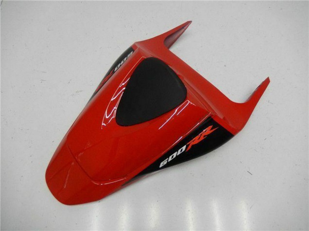 Honda CBR600RR Motorrad Verkleidung 2007-2008 - Rot Matt Schwarz mit Aufkleber