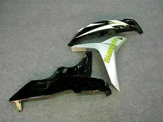 Honda CBR600RR Motorrad Verkleidung 2007-2008 - Weiss Grun Glanzendes Schwarz Hannspree