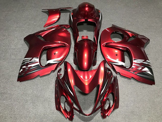 Suzuki GSXR 1300 Motorrad Verkleidung 2008-2020 - Bright Rot