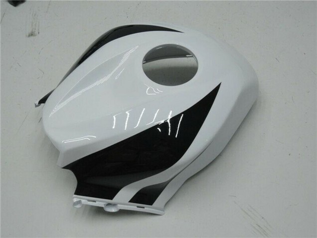 Honda CBR600RR Motorrad Verkleidung 2009-2012 - Weiss Glanzendes Schwarz Repsol