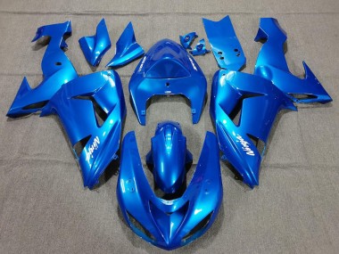 Kawasaki ZX10R Motorrad Verkleidung 2006-2007 - Blau