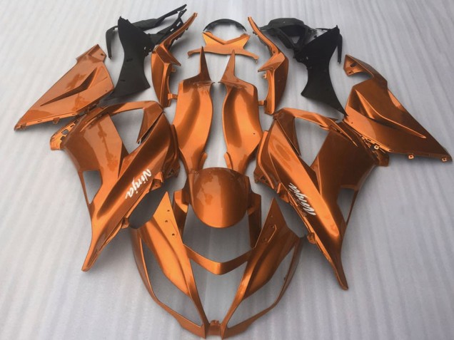 Kawasaki ZX10R Motorrad Verkleidung 2016-2020 - Dunkel Orange