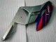 Honda CBR1000RR Motorrad Verkleidung 2004-2005 - Silber Rot Blau Schwarz Streifen