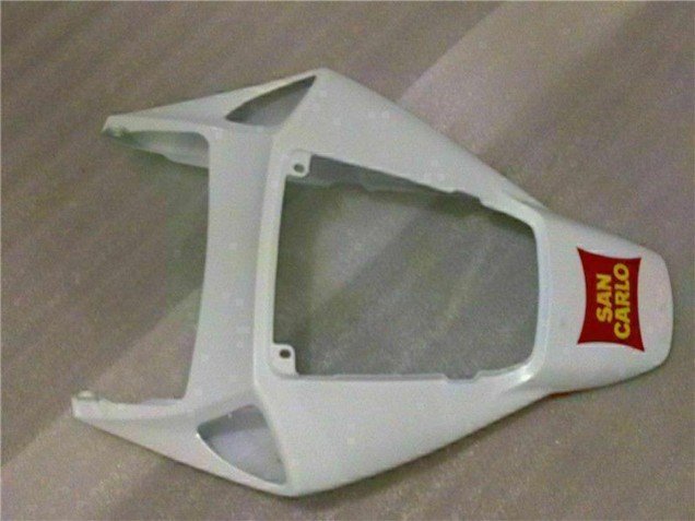 Honda CBR1000RR Motorrad Verkleidung 2004-2005 - Weiss Rot Gelb San Carlo 58