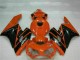 Honda CBR1000RR Motorrad Verkleidung 2004-2005 - Orange Glanzendes Schwarz
