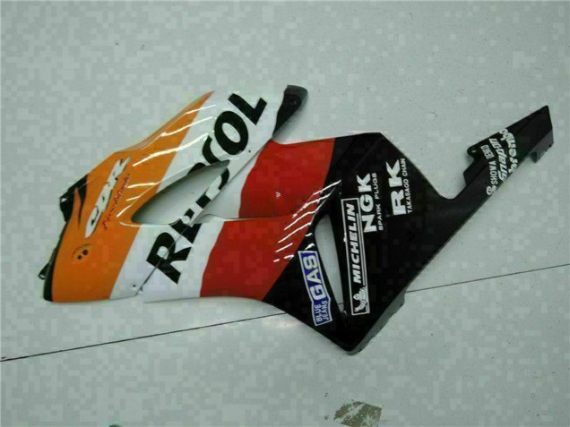 Honda CBR1000RR Motorrad Verkleidung 2004-2005 - Orange Weiss Rot Schwarz Repsol