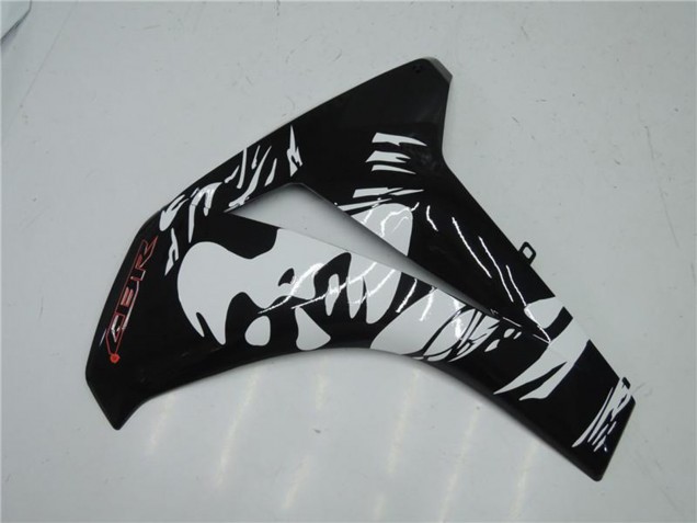 Honda CBR1000RR Abs Verkleidungen 2008-2011 - Weiss Glanzendes Schwarz