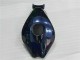 Honda CBR1000RR Motorrad Verkleidung 2008-2011 - Dunkel Blau Glanzendes Schwarz