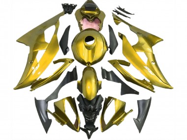 Yamaha R6 Motorrad Verkleidung 2008-2016 - Gelb