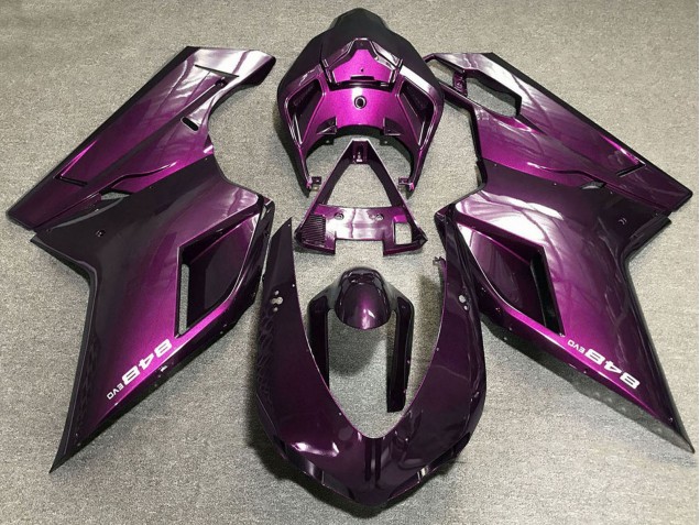 Ducati 848 Motorrad Verkleidung 2007-2014 - Lila